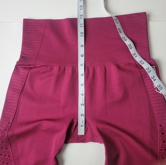 GYMSHARK Energy Seamless Leggings HIgh Waist Crop M - Picture 7 of 9